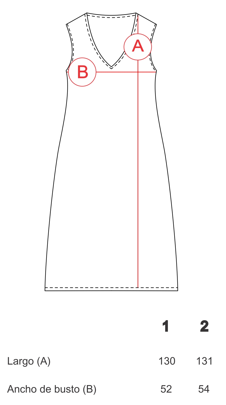 Guía de talles