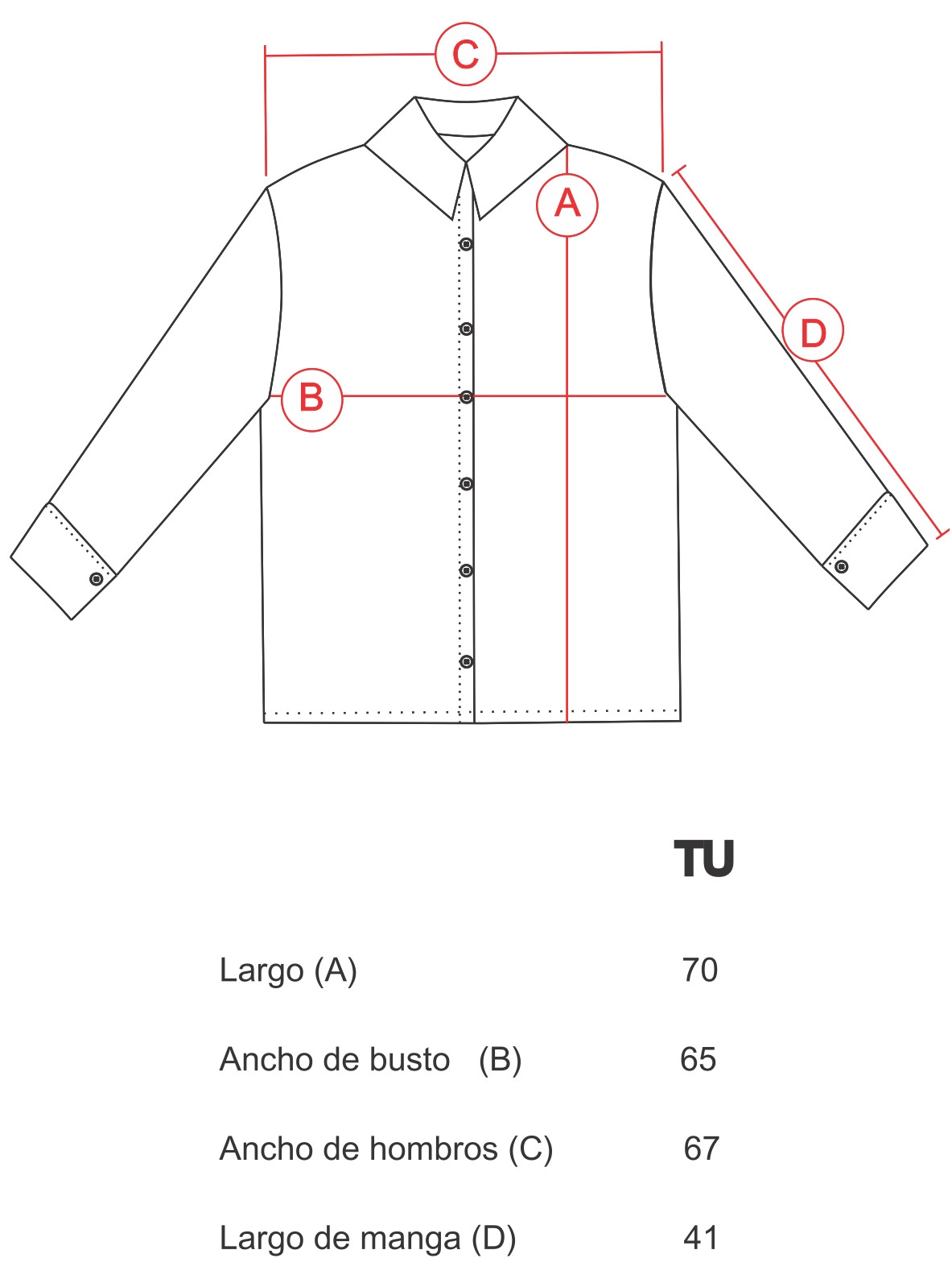 Guía de talles