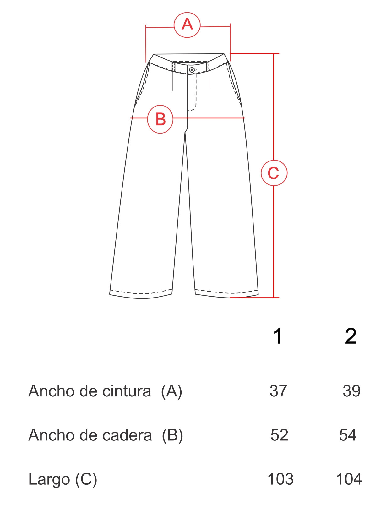 Guía de talles