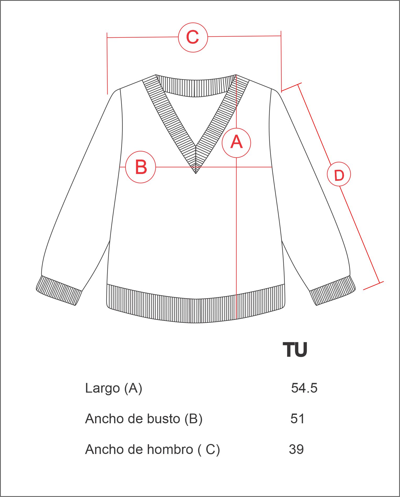 Guía de talles