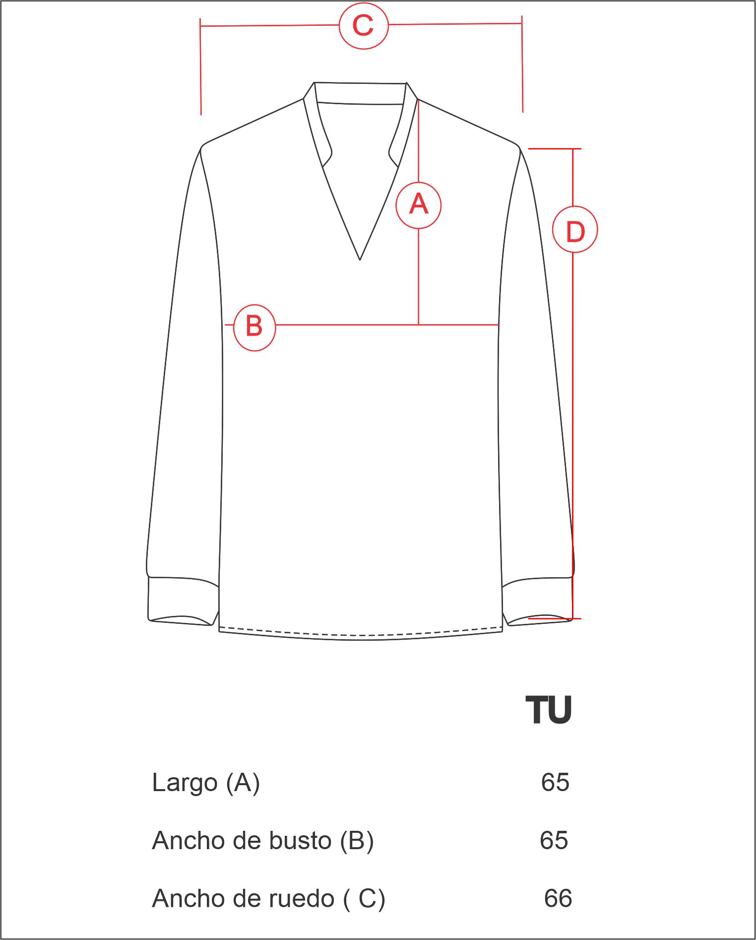 Guía de talles